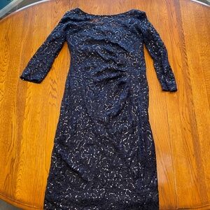 Marina navy blue dress